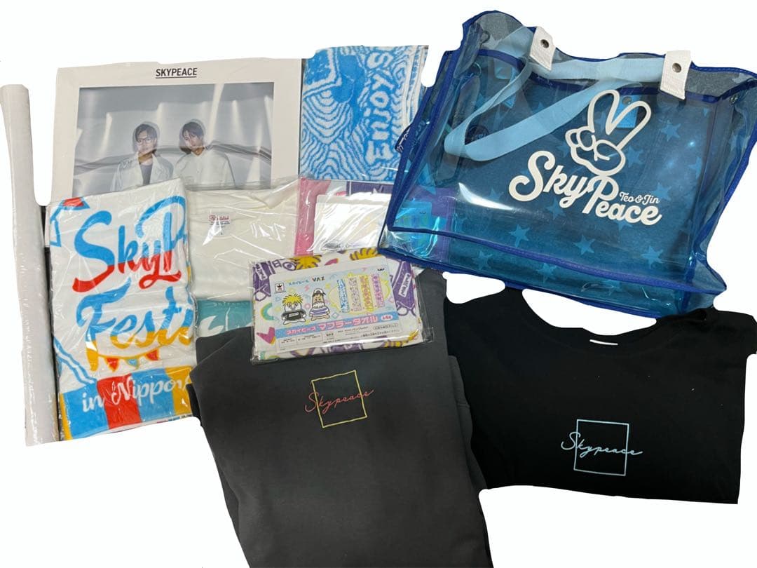 スカイピースグッズ(写真に写ってるもの➕生写真、トレカあります)