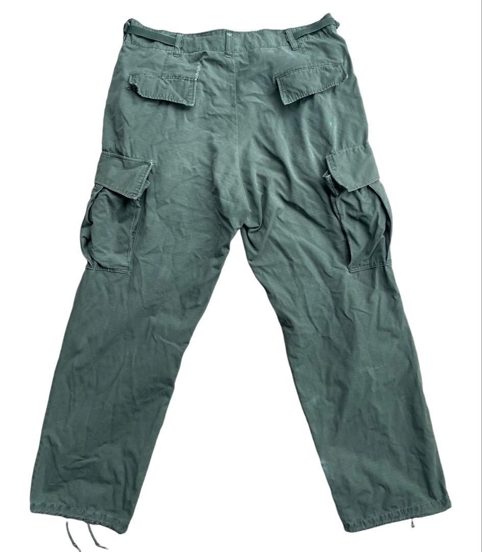 米軍ナム戦4thジャングルファティーグパンツ1967年官給品M/Rサイズ