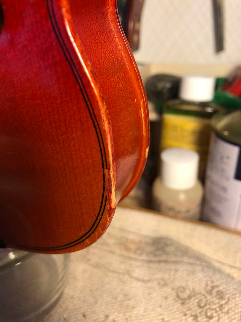 【駒&魂柱調整済】Suzuki分数バイオリンNo220 1/10 1991