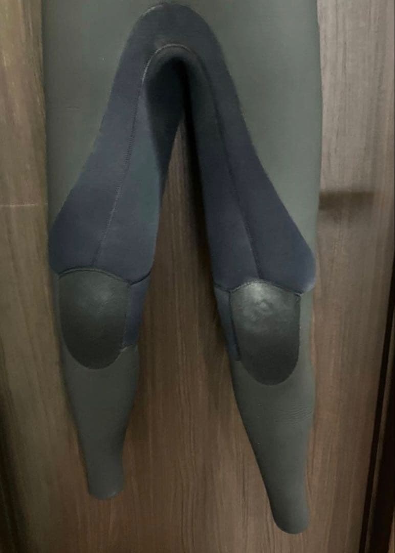 セミドライ　5ミリ3ミリ　裏地起毛　美品