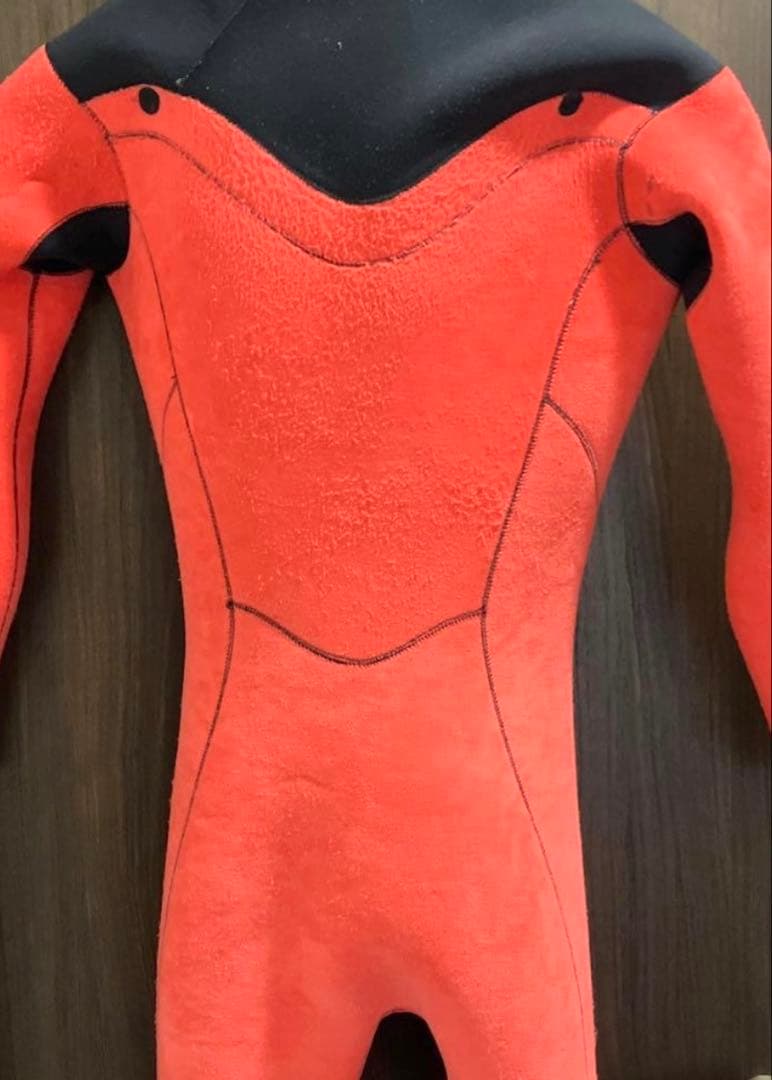 セミドライ　5ミリ3ミリ　裏地起毛　美品