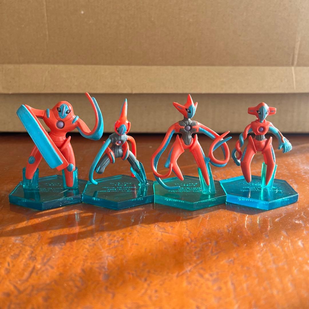 ポケモン デオキシス フィギュア 4体セット ヴィンテージ 当時物