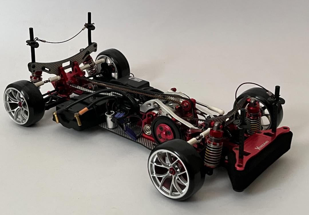 ヨコモ 1/10 ドリパケ DRB SSG レッド 一部メカ付 受信機無 完成品