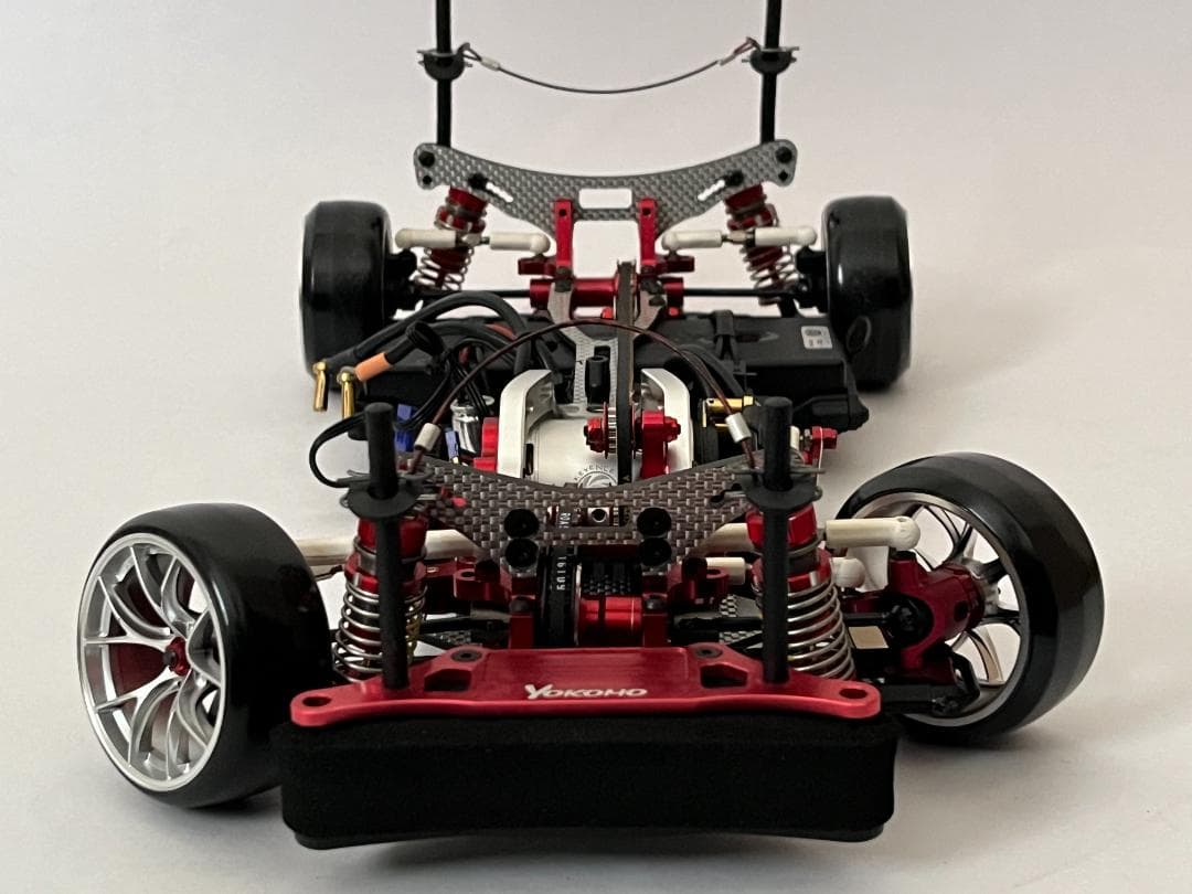 ヨコモ 1/10 ドリパケ DRB SSG レッド 一部メカ付 受信機無 完成品