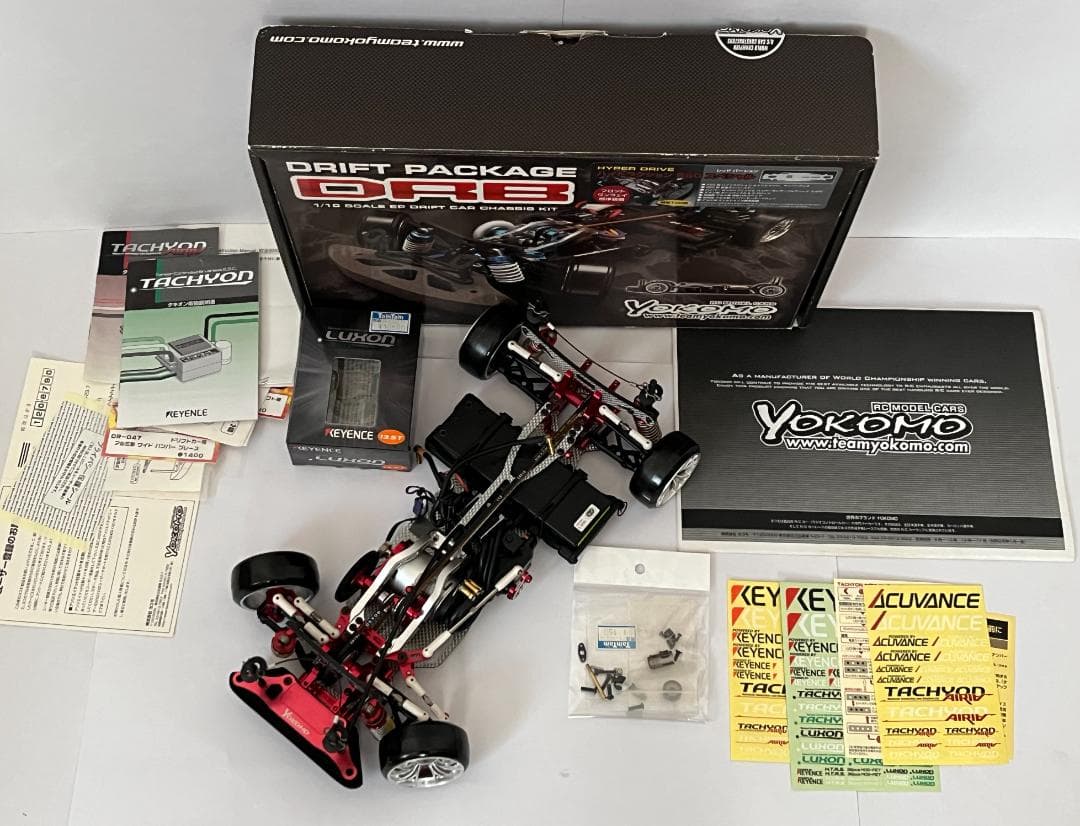 ヨコモ 1/10 ドリパケ DRB SSG レッド 一部メカ付 受信機無 完成品