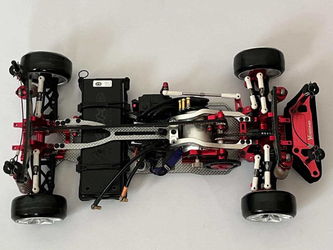 ヨコモ 1/10 ドリパケ DRB SSG レッド 一部メカ付 受信機無 完成品