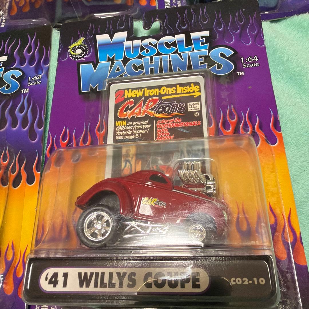 Muscle Machines ミニカー 5点セット