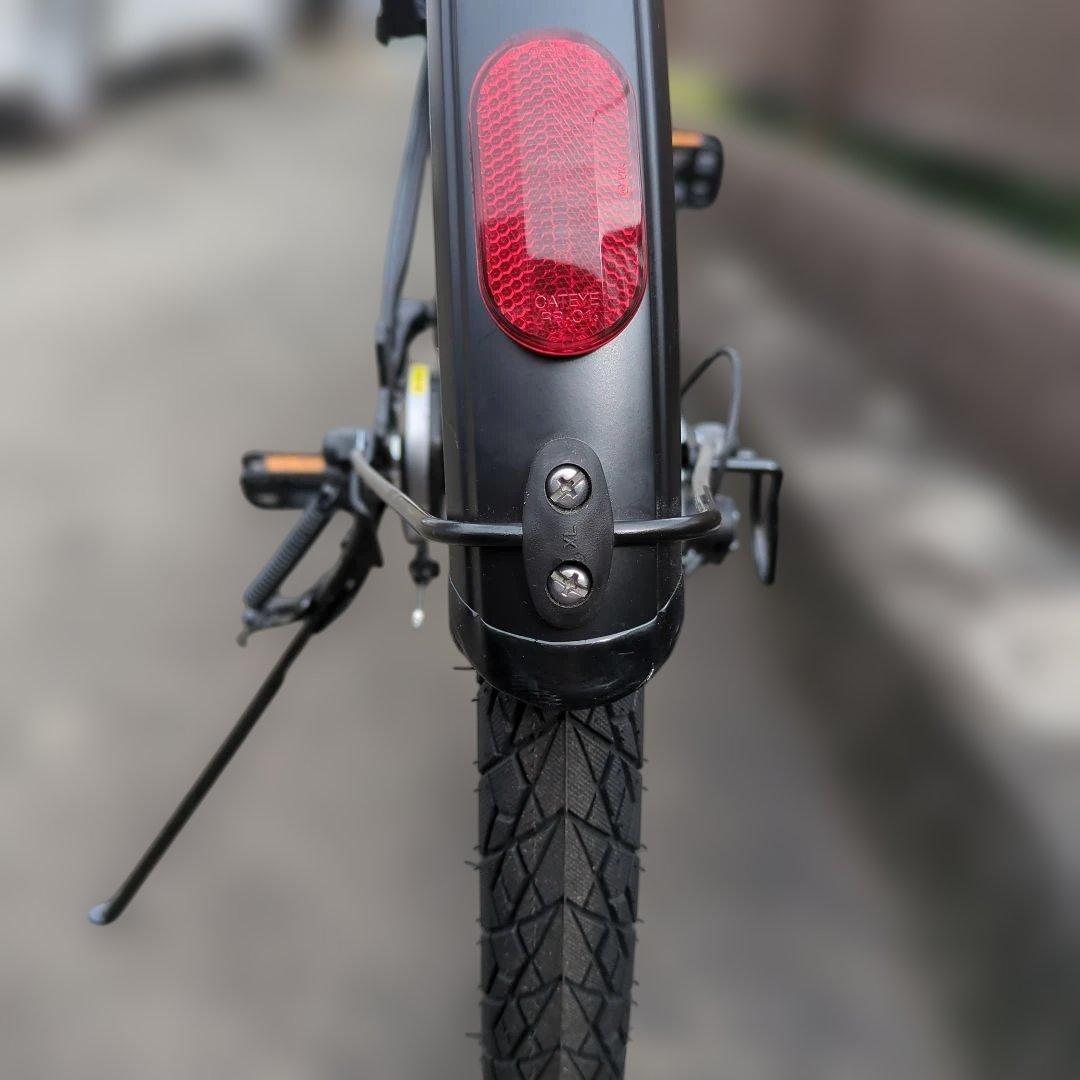 PELTECH 電動アシスト自転車　外装6段 27.5インチ ブラック