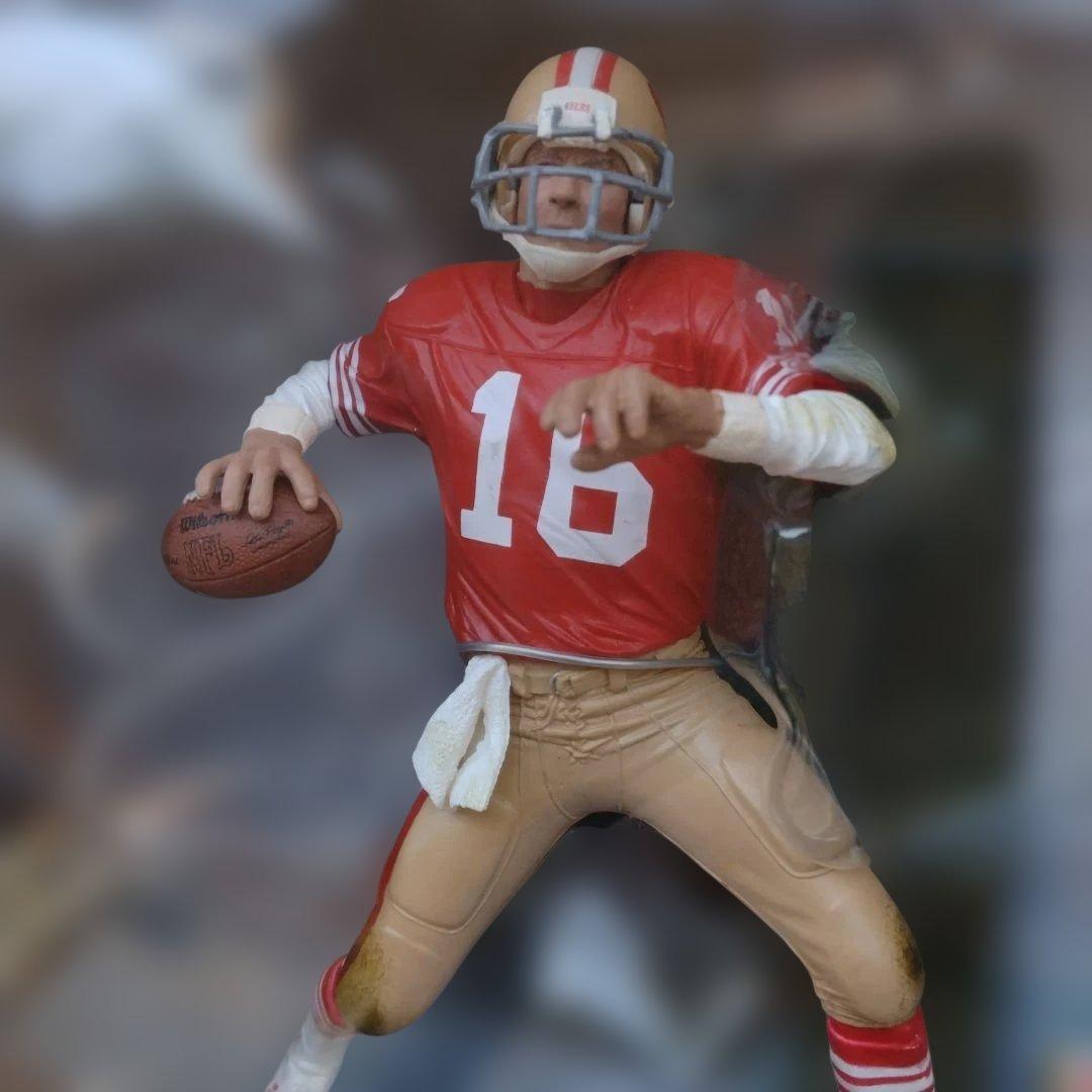 (未開封品)マクファーレンNFL 49ersフィギュア 3-Pack モンタナ他