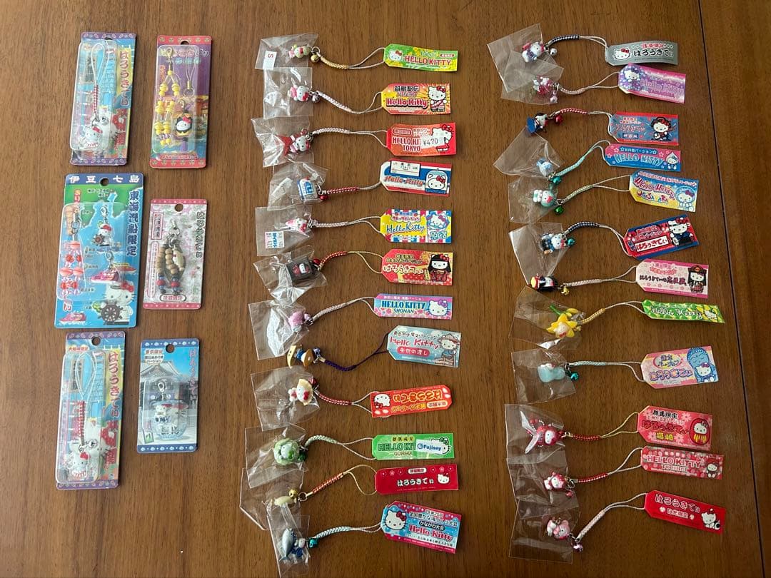 ハローキティ ご当地ストラップセット 30個セット