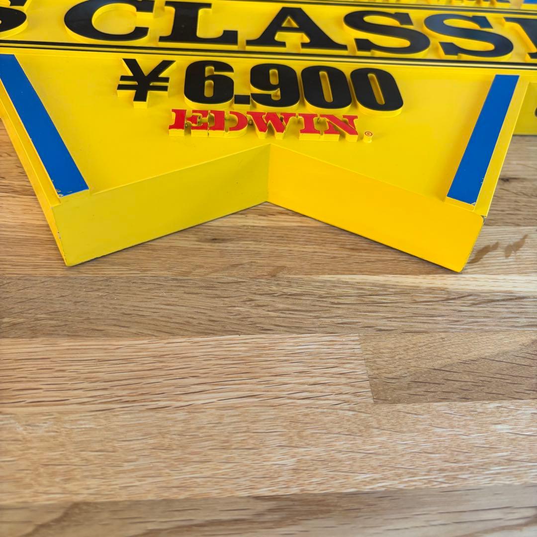 EDWIN US CLASSIC ディスプレイ　看板