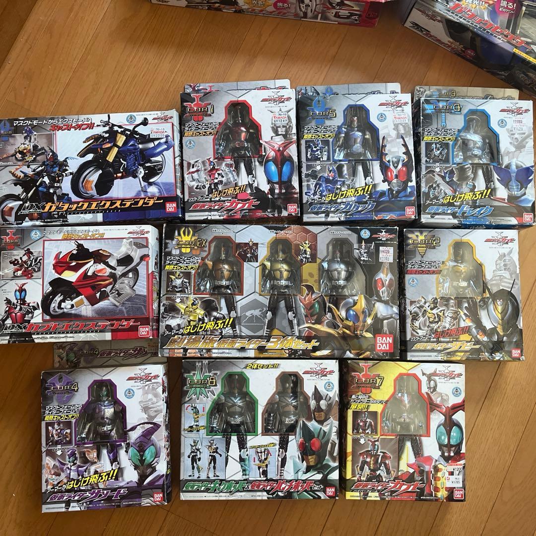 仮面ライダーカブト フィギュアセット