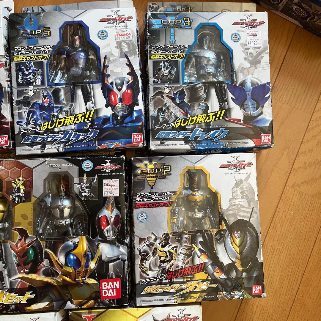 仮面ライダーカブト フィギュアセット