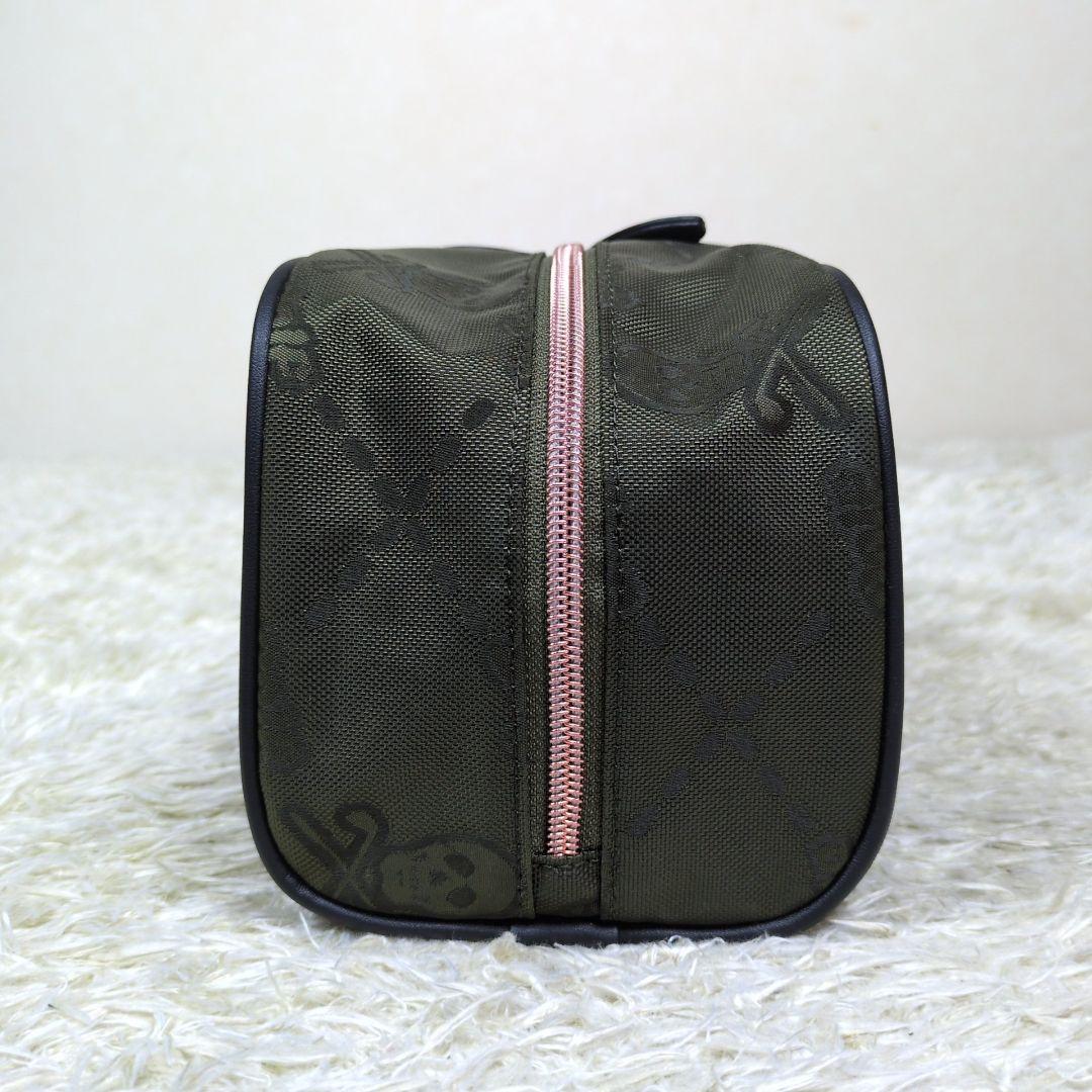 美品✨ マークアンドロナ カートバッグ スカル ナイロン カーキ