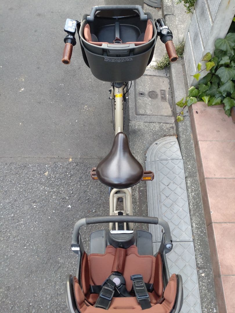 配送可★直接引渡可【bikkeビッケポーラー】電動アシスト自転車★３人乗子供乗