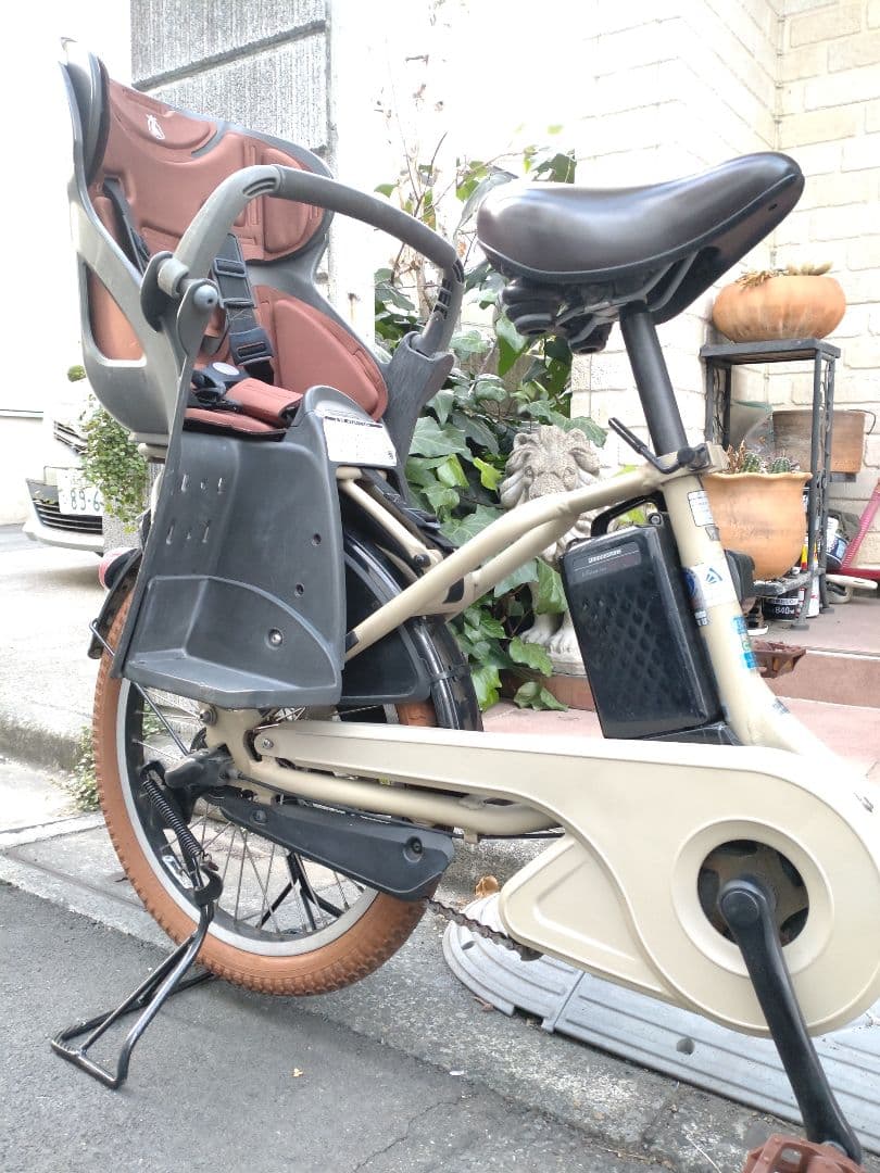 配送可★直接引渡可【bikkeビッケポーラー】電動アシスト自転車★３人乗子供乗