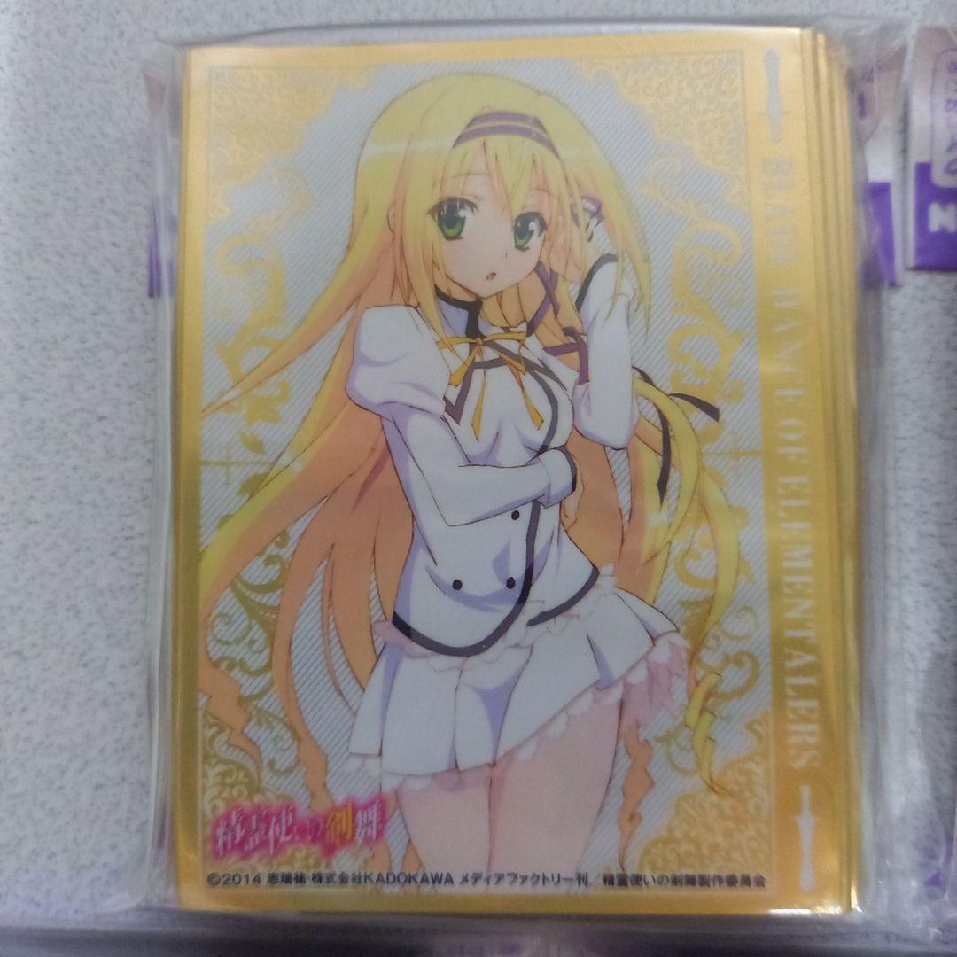 [未開封品]スリーブ「精霊使いの剣舞」　５種セット