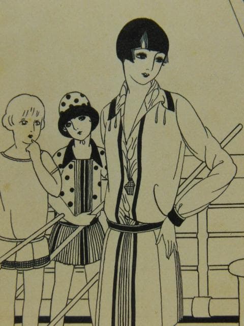 蕗谷虹児、【令女界20】、美人画、希少な画集より、新品高級額