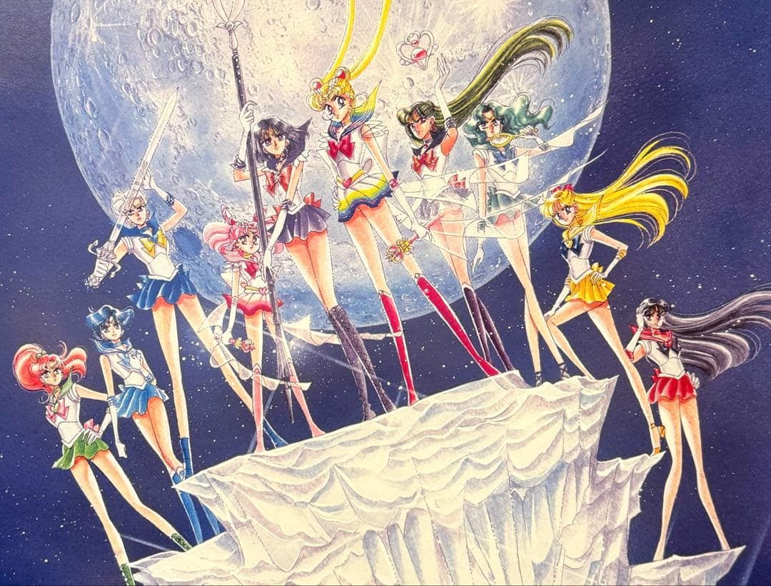 最安値♡セーラームーン　40th なかよし　武内直子　原画　周年 ポスター