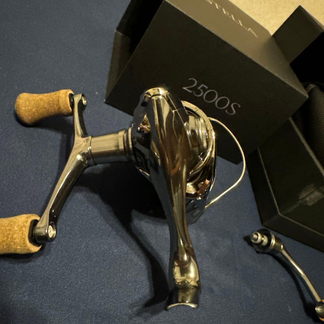 シマノ　18ステラ　2500S 夢屋　エギングコルクノブ