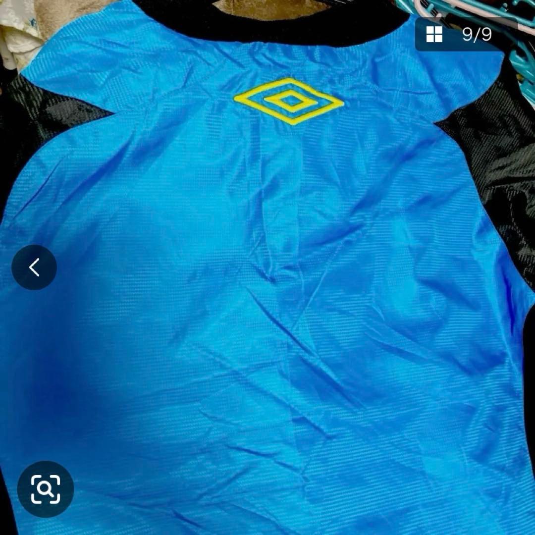 ピステ　サッカー　中綿あり　ブルー　ブラック