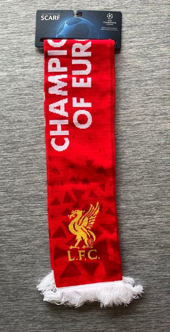 リバプール　ＣＬ優勝記念　マフラー