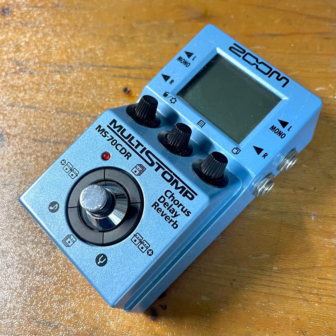 ZOOM MS-70CDR MULTISTOMP 【空間系マルチエフェクター】