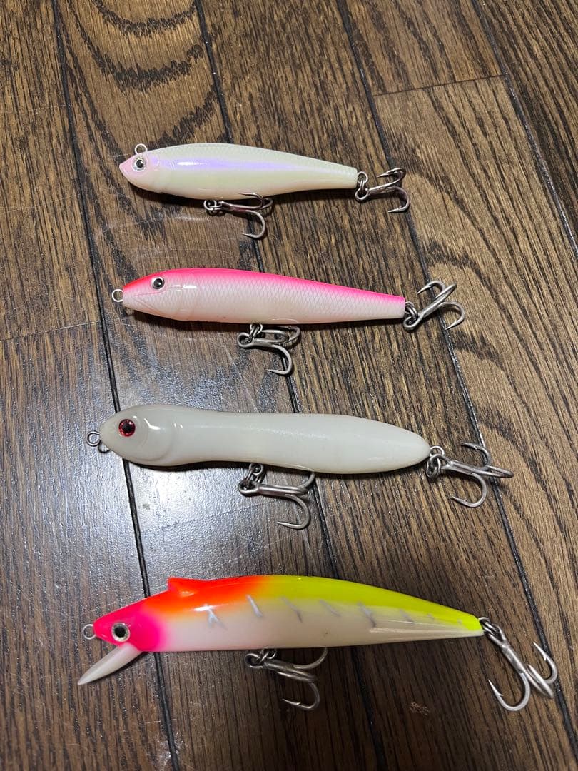 ネルソンナカムラルアー　4本セット