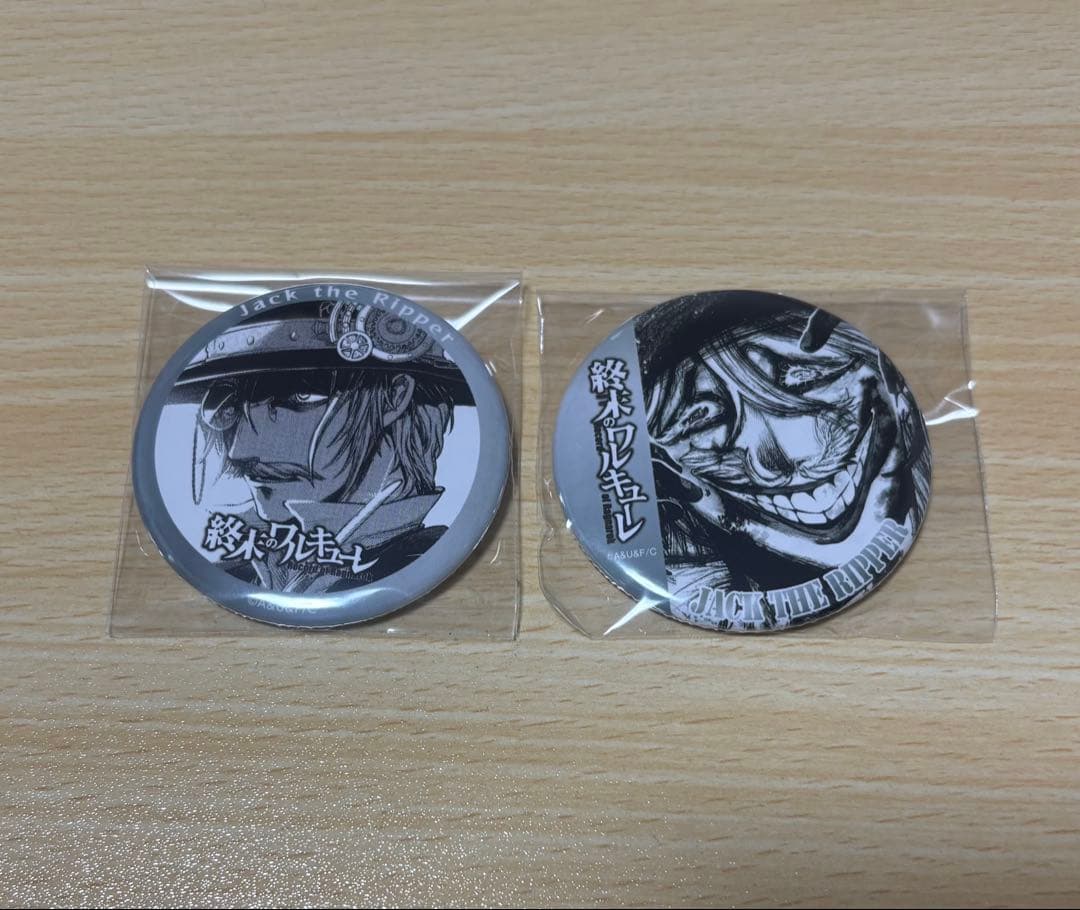 終末のワルキューレ バトル缶バッチ　 ジャック・ザ・リッパー