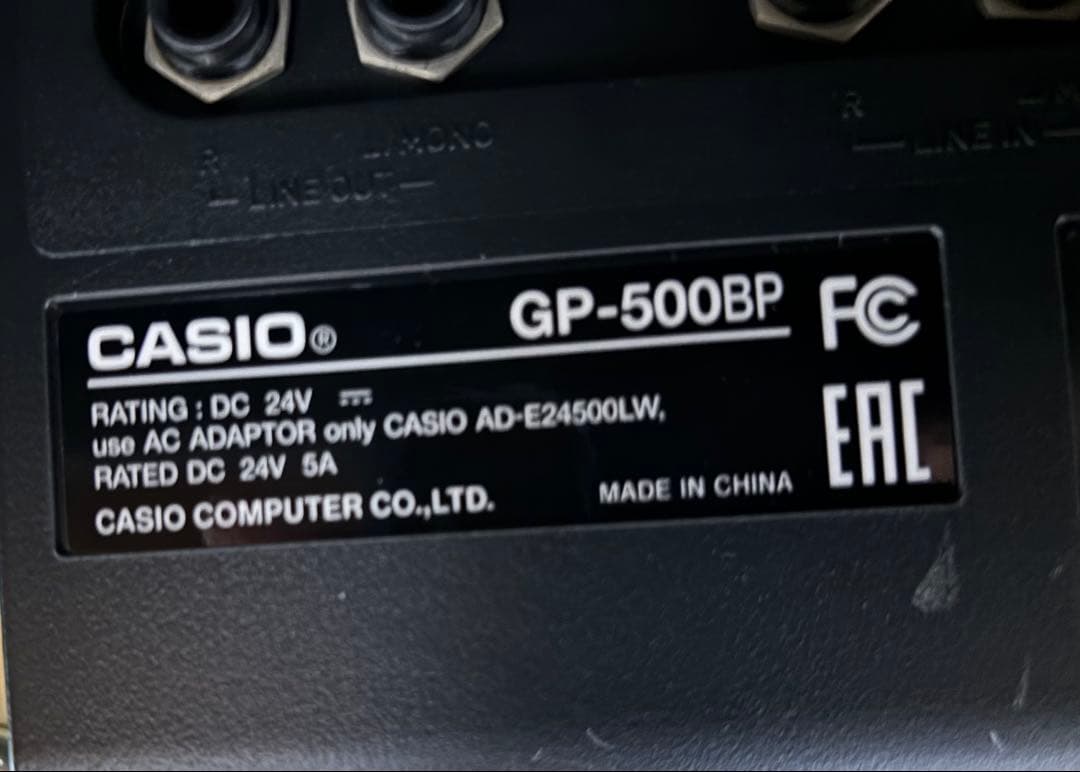 CASIO CELVIANO最高峰電子ピアノ GP500BP中古 黒光沢仕上