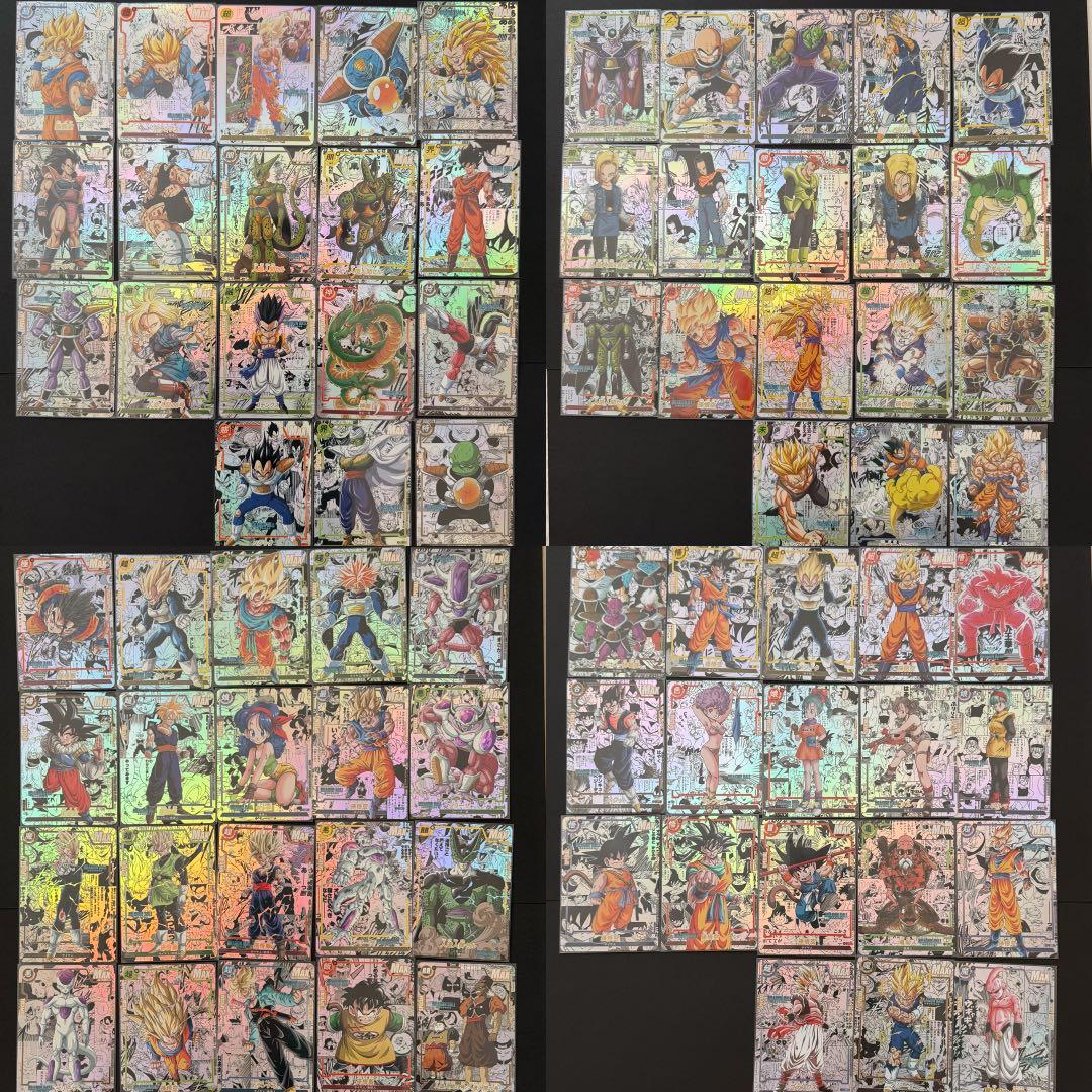 ドラゴンボールカード コミパラ 74枚セット　海外版