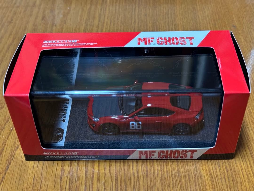 モデラーズ 1/43 MFゴースト トヨタ 86GT MFG 第3戦 片桐夏向