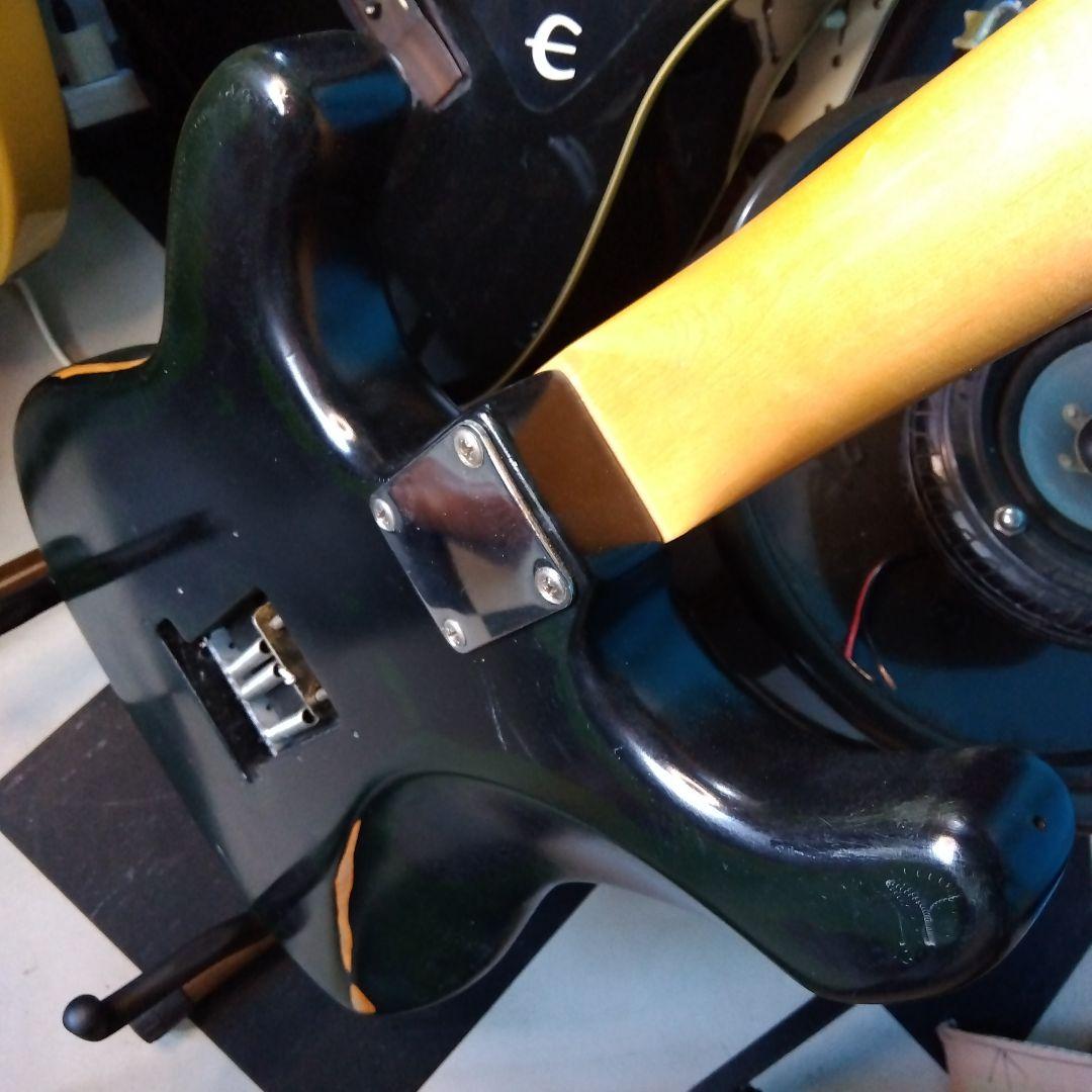 ブラック ストラトキャスタータイプ ジャンク値下げ！