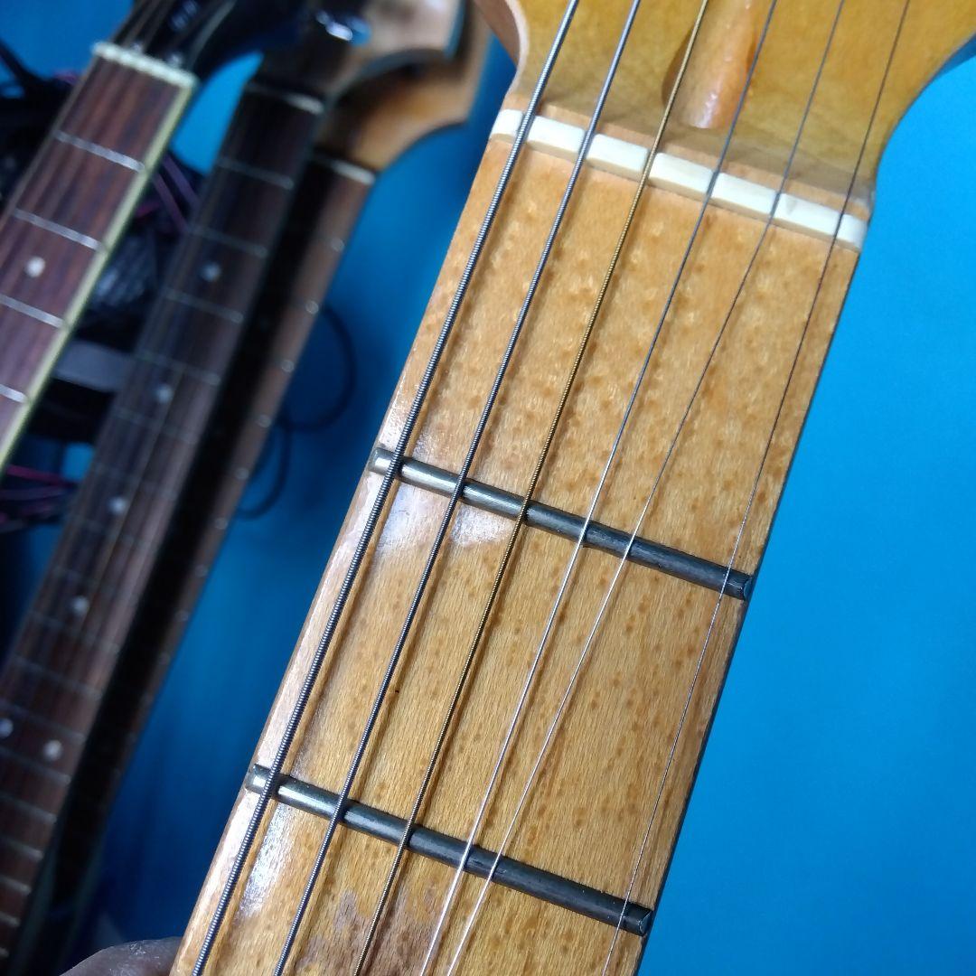 ブラック ストラトキャスタータイプ ジャンク値下げ！