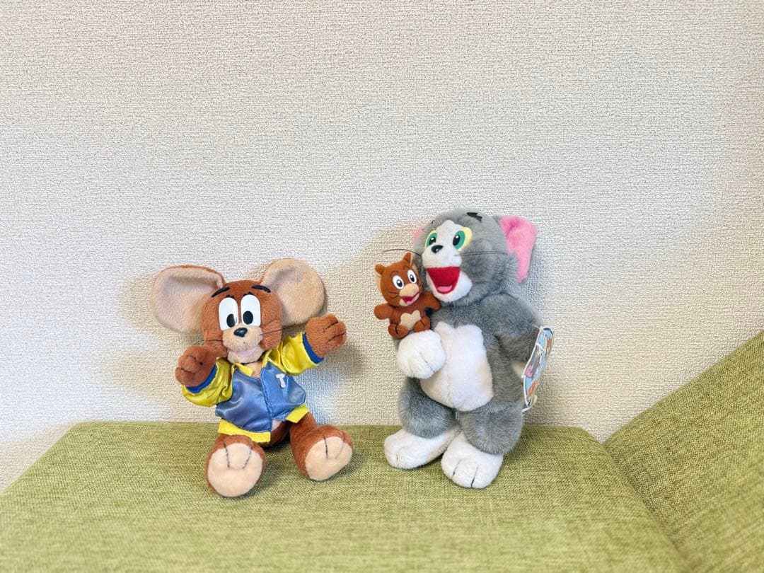 【激レア】当時物 希少品 トムとジェリー ぬいぐるみ 2個セット