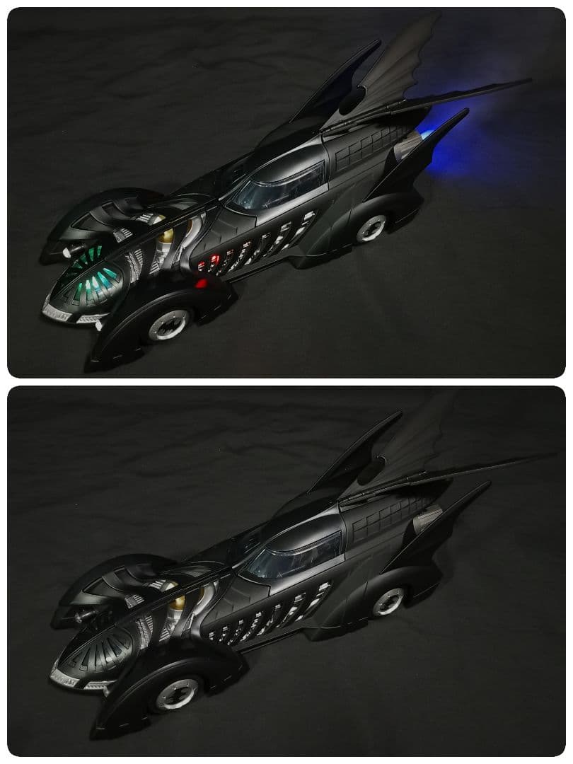 ★未使用 Wウィング バットモービル 1/18 ミニカー バットマン レア品