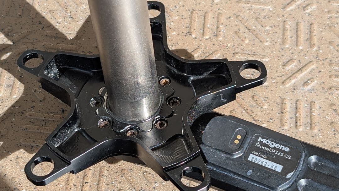 Magene p325 CS パワーメーター付きクランク 170mm