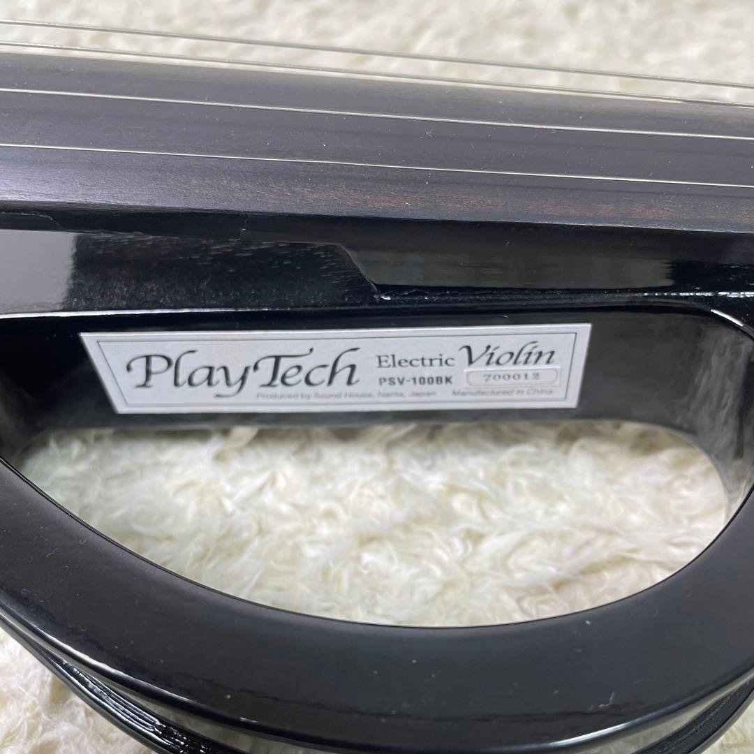 PlayTech PSV100BK バイオリン　エレクトリックバイオリン
