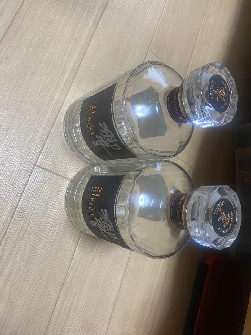 響２１年空箱空瓶　山崎１８年空箱