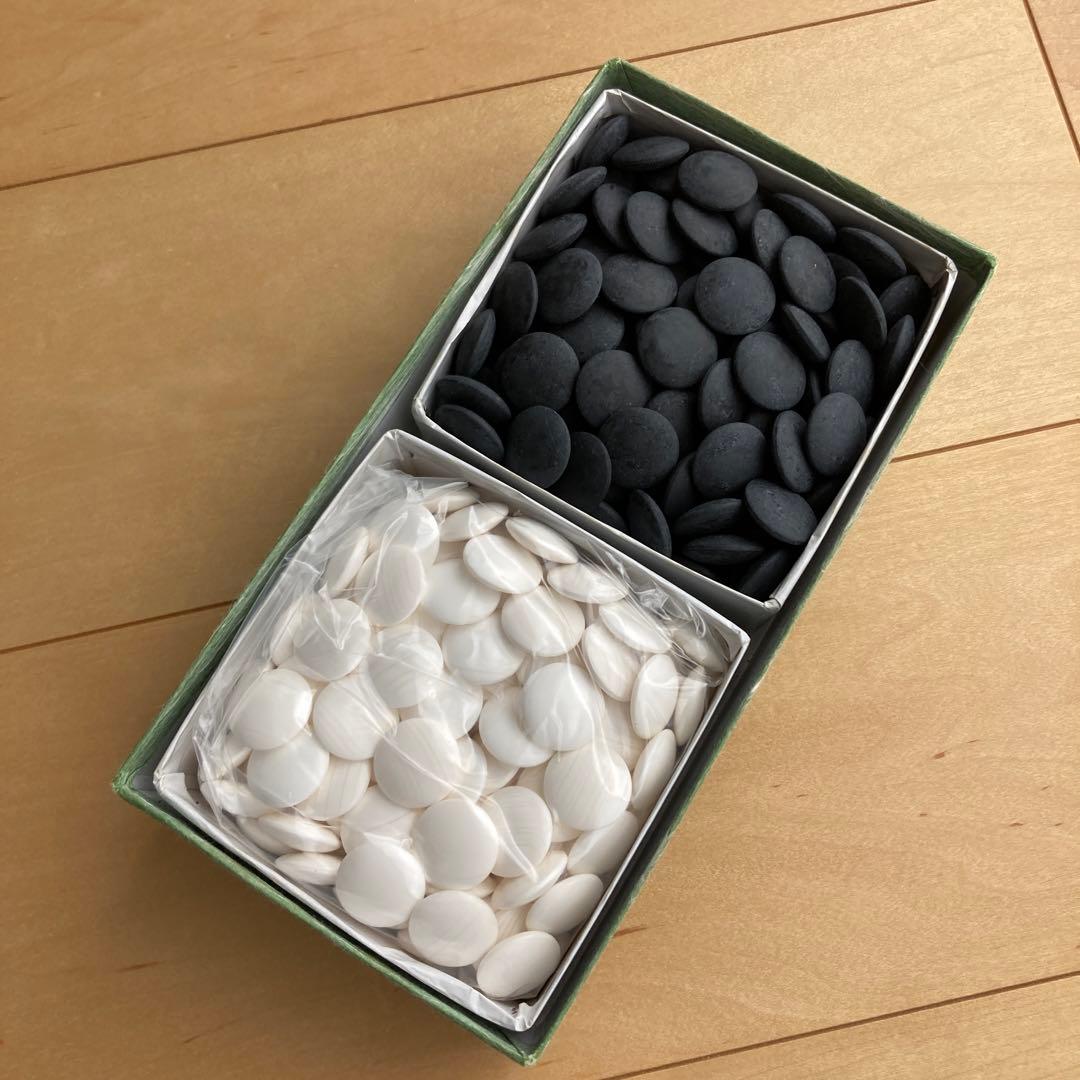 <新品 未使用> 日向特製 蛤碁石 本那智黒付 28号 実用品