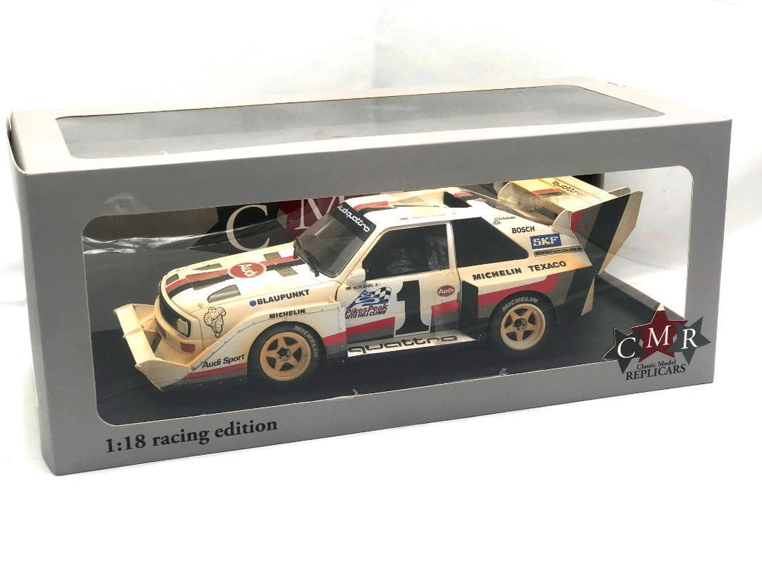 1/18 アウディ スポーツクワトロ S1 #1 1987 パイクスピーク 優勝