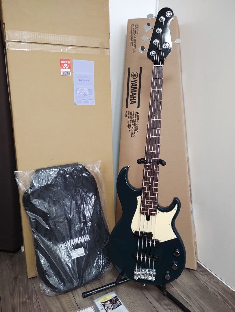 YAMAHA BB435 ティールブルー エレキベース 5弦ベース ヤマハ