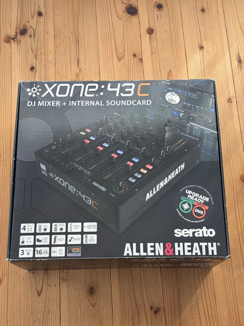Allen & Heath Xone:43C 元箱付【要メンテ・現状渡し】