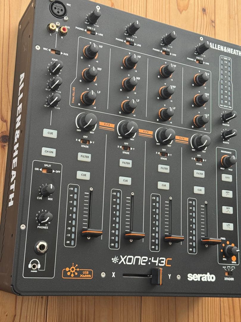 Allen & Heath Xone:43C 元箱付【要メンテ・現状渡し】