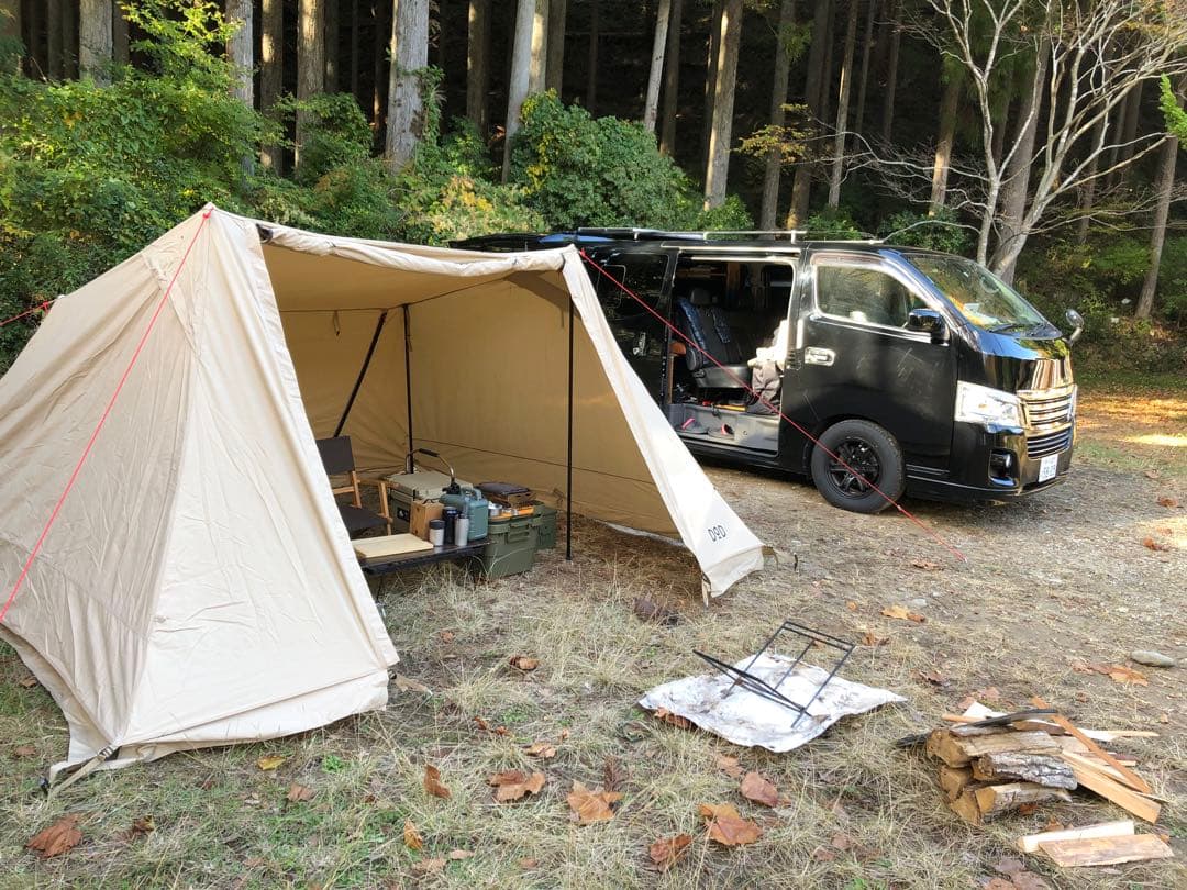 値下げ❗️DOD ソロソウルウォウウォウ タン　ソロキャンプ