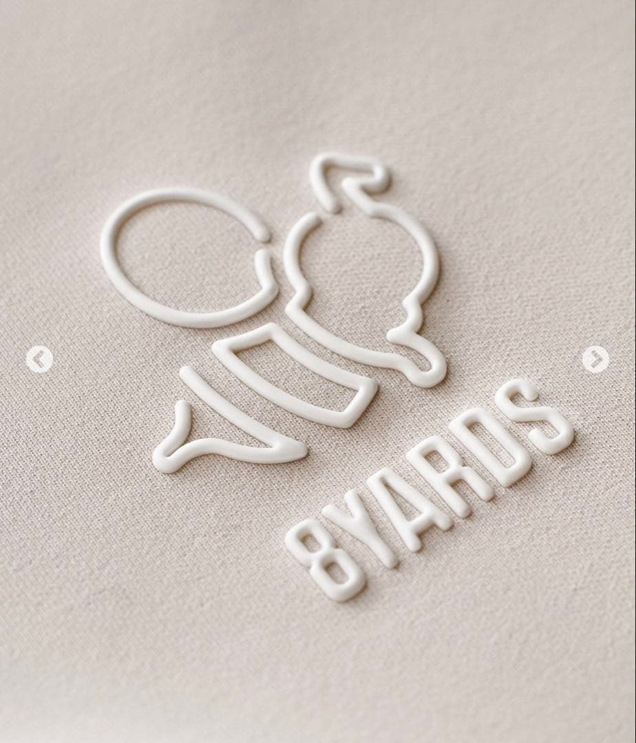 8YARDS 定番 モックネック ラテ L ハイネック 接触冷感