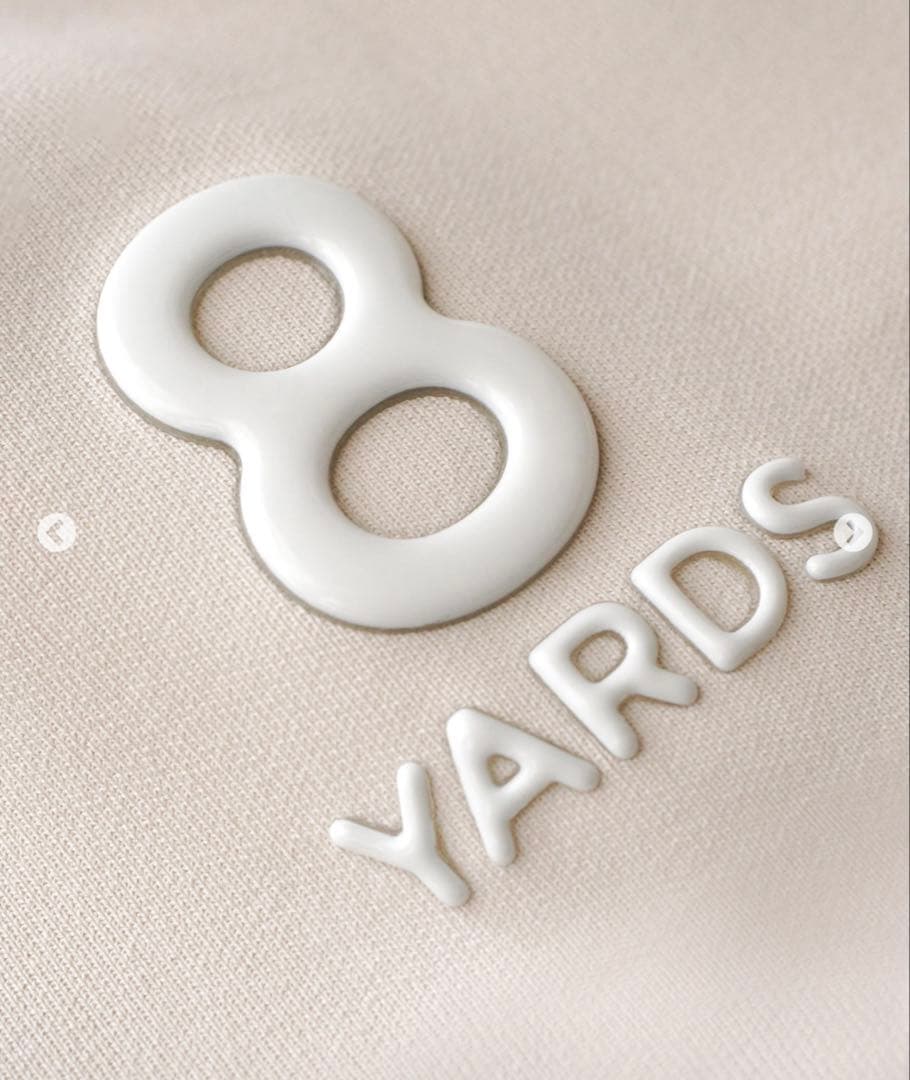 8YARDS 定番 モックネック ラテ L ハイネック 接触冷感