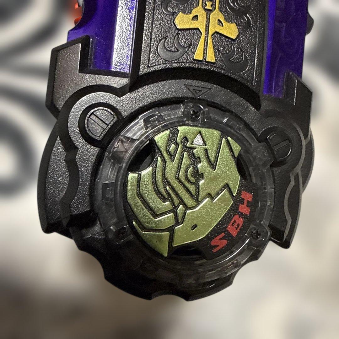 超希少 動作品 トレジャーガウスト ギアレット ガンブレード バイオレット