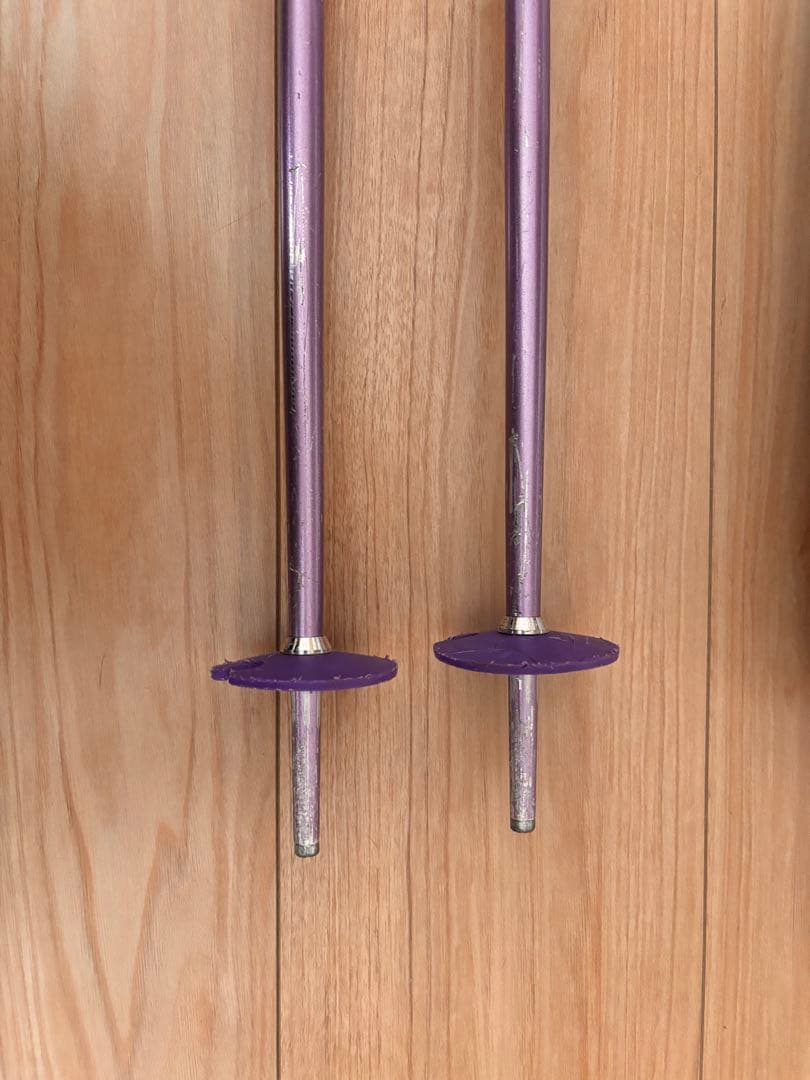 STREULE スノースポーツ用スキーとポールセット 130