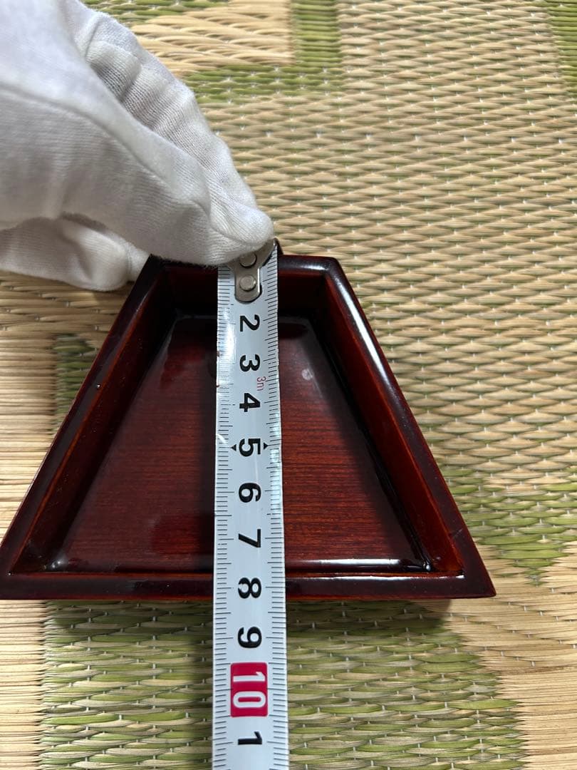 【父の骨董コレクション】韓国螺鈿 伝統工芸 漆器 九節板 クジョルパン 食器